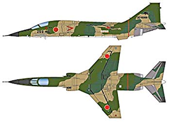 [Used] Platz 1/144 Air Self-Defense Force Support Fighter F-1 1977-2006 (2 sets) Plastic model PF-25