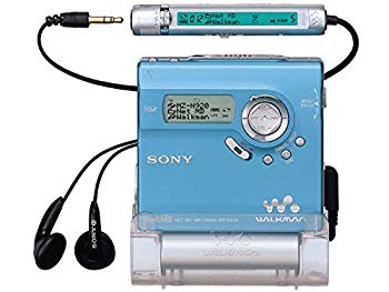 [Used] Sony Net MD Walkman Blue MZ-N920 L