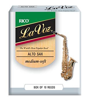 [Used] (Unused / Unopened) RICO Red La Voors Alto Saxophone Medium Soft (10 pieces) RJC10MS