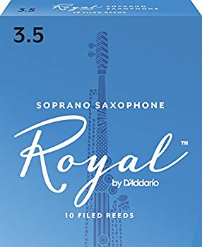 [Used] (Unused / Unopened) RICO Royal Lead Soprano Saxophone Strength: 3.5 (10 pieces) Fileed RIB1035