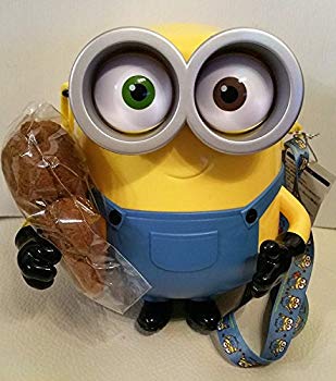 [Used] (Unused / Unopened) USJ Limited Product "Minion Talking Bob Bob Popcorn Bucket / Stuffed Tim Tim" Universal Studios Japan Limited Minion