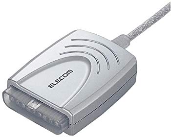 【中古】(未使用･未開封品)　【2004年モデル】ELECOM ゲームパッドコンバータ USB接続 プレステ/プレステ2コントローラ対応 マクロ機能搭載 1ポート JC-PS201USV