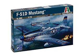 [Used] (Unused/Unopened) Tamiya Italeri 086 1/72 F-51 D Mustang Plastic Model