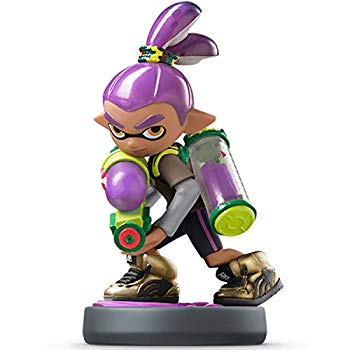 [Used] Amiibo Boy [Purple] (Splatoon Series)