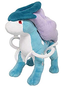 【中古】ポケットモンスター PP64 スイクン (S) ぬいぐるみ  高さ23cm