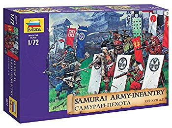 [Used] (Unused/Unopened) 1/72 Samurai Sengoku Same 16-17 Century 08017