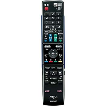 [Used] Sharp AQUOS Blu -ray Disc Recorder genuine remote control 0046380209 GA689PA