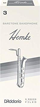 [Used] (Unused / Unopened) RICO Lead Frederick L. Hemke Bariton Saxophone Strength: 3 (5 pieces) RHKP5BSX300