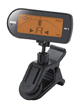 [Used] (Unused / Unopened) KORG Corg Guitar Clip-type chromatic tuner AW-2G Black