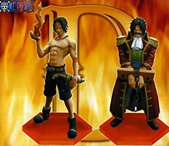 [Used] One Piece DX Figure D II ONE PIECE Anime Pirate Adventure Prize Ban Press (2 types full set)