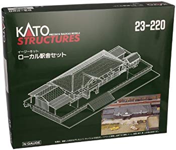 【中古】(未使用･未開封品)　KATO Nゲージ ローカル駅舎セット 23-220 鉄道模型用品