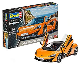 [Used] German level 1/24 McLaren 570S Plastic Model 07051