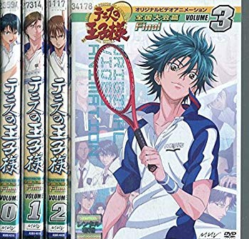 [Used] (Unused / Unopened) Prince of Tennis Original Video Animation National Tournament FINAL [Rental drop] All 4 volumes [Marketplace DVD set product]