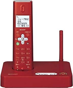 [Used] (Unused / Unopened) Sharp Digital Cordless Telephone Corporation Only Red JD-S10CL-R