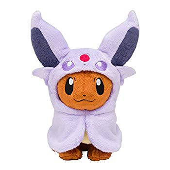[Used] (Unused / Unopened) Pokemon Center Original Plush Eevee Poncho Series EF