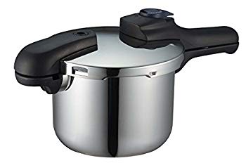 [Used] (Unused / Unopened) Pearl metal pressure cooker 3.5L IH compatible 3-layer switching type Switching type Quick Eco H-5040