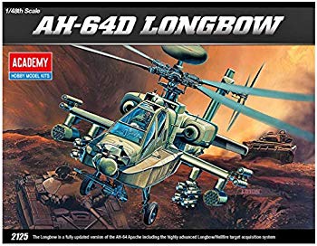 【中古】(未使用･未開封品)　アカデミー 1/48 アメリカ陸軍 AH-64D アパッチロングボウ プラモデル 12268