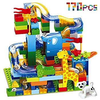 [Used] CHTOY Slopy Building Pilesis Jungle Great Adventure Toys Block Both Loping Coaster Three -dimensional Puzzle Educational toy Children&