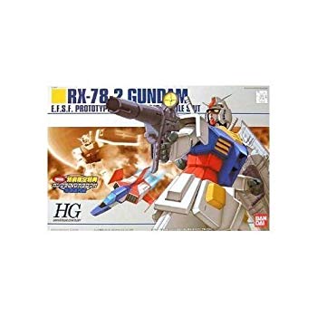 【中古】(未使用･未開封品)　HGUC 1/144 RX-78-2 ガンダム DVDカタログ付き (機動戦士ガンダム)