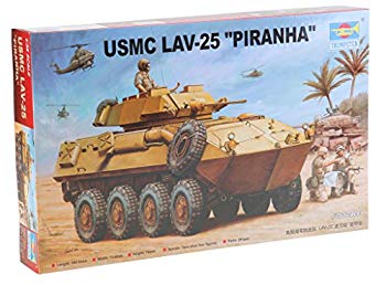 [Used] (Unused/Unopened) Trumpeter 1/35 US Marine Corps LAV-25 Pirania Plastic Model