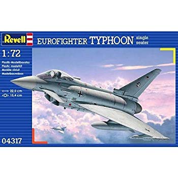 [Used] (Unused/Unopened) German level 1/72 Euro Fighter Typhoon single -type plastic model