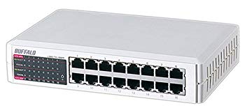 [Used] (Unused/Unopened) BUFFALO LSW2-TX-16NPR 10/100m SW hub 16P Plastic