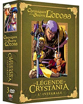 [Used] (Unused / Unopened) Legend of Crystannia Theatrical Version+OVA Complete DVD-BOX (4 works in total 260 minutes) Crystannia Saga Ryo Mizuno Anime [DVD] [Import] [Pal]