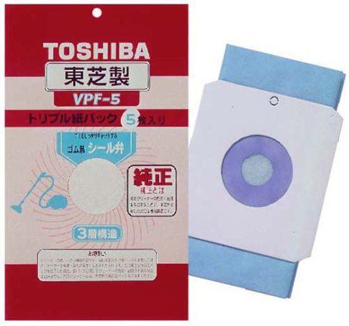 【新品】 東芝 シール弁付トリプル紙パック VPF-5