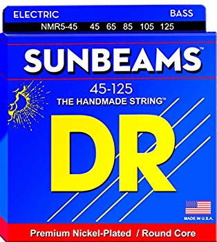 【中古】(未使用･未開封品)　DR ベース弦 5弦 SUNBEAM ニッケルメッキ .045-.125 NMR5-45