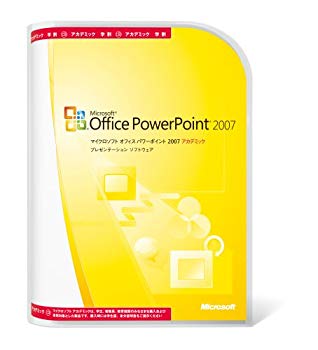 [Used] (Unused/Unopened) [Old product/manufacturer shipment end/support end] Microsoft Office PowerPoint 2007 Academic