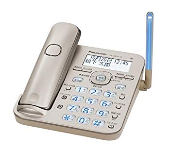【中古】(未使用･未開封品)　パナソニック RU・RU・RU デジタルコードレス電話機 親機のみ 1.9GHz DECT準拠方式 シャンパンゴールド VE-GD53D-N