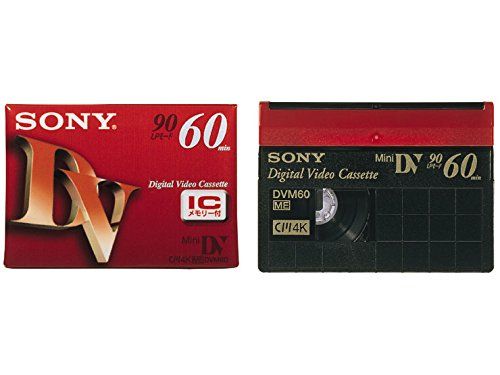 [New] SONY Mini Digital Video Cassette 60 minutes 1 Volume Pack DVM60RM3