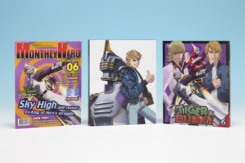 [New] TIGER & BUNNY (Tiger & Bunny) 6 (Limited Edition) [Blu-ray]