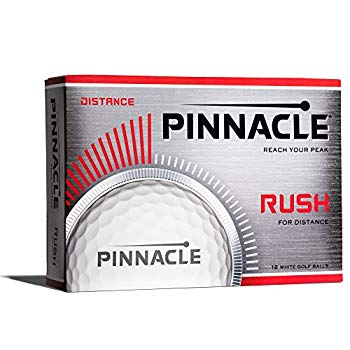 [Used] PINNACLE (Pinnacle) Golf ball Pinnacle RUSH 2 pieces 12 pieces White P4034S