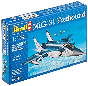 [Used] (Unused/Unopened) 1/144 MIG-31 Fox Hound 04086