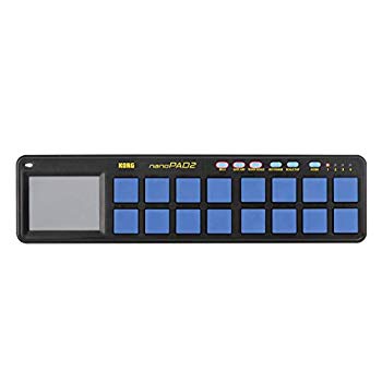 [Used] (Unused / Unopened) KORG USB MIDI Controller Nano Pad2 Blue & Yellow