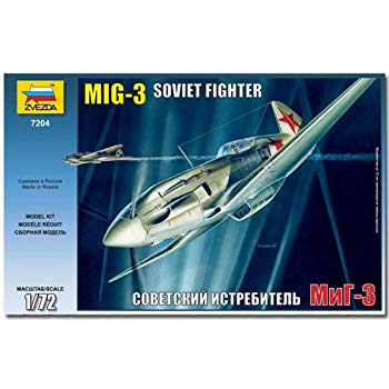 【中古】(未使用･未開封品)　ズベズダ 1/72 ソビエト連邦軍 ミグ3 ソビエト戦闘機 プラモデル ZV7204