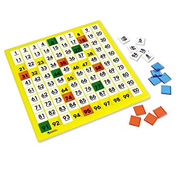 【中古】(未使用･未開封品)　ラーニング リソーシズ(Learning Resources)  算数教材 100までの数字ボード LER1331 正規品