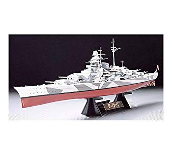 [Used] (Unused/Unopened) Tamiya 1/350 Ship Series No.15 German Navy Battleship Telpitz Plastic Model 78015