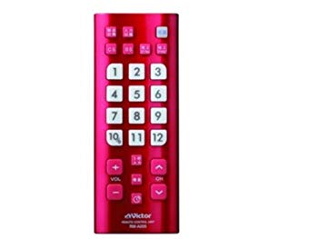 [Used] (Unused / Unopened) JVC Kenwood Victor TV Remote Controller Red RM-A205-R