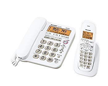 [Used] (Unused / Unopened) Sharp telephone cordless slave unit JD-G32CL