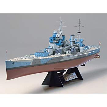 [Used] (Unused/Unopened) Tamiya 1/350 Ship Series No.10 British Navy Battleship King George 5 Plastic Model 78010