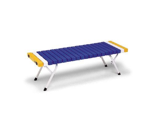 [New] Teramoto BC-302-412-3 Folding Home Bench 1250 Blue