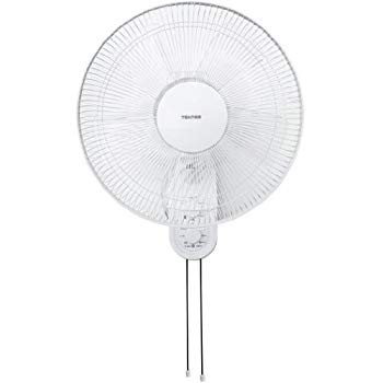 [Used] TEKNOS 40cm wall-mounted mechanical fan White KI-W422