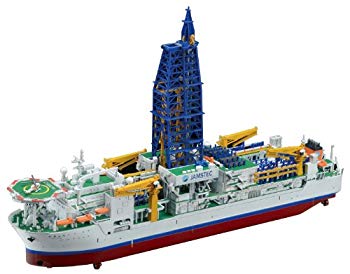[Used] (Unused/Unopened) EXPLORING LAB. 1/700 Deep Earth Exploration Ship "Chikyu"
