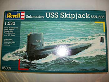 [Used] (Unused/Unopened) German level 1/232 U.S.S. Skip Jack 05065 Plastic model