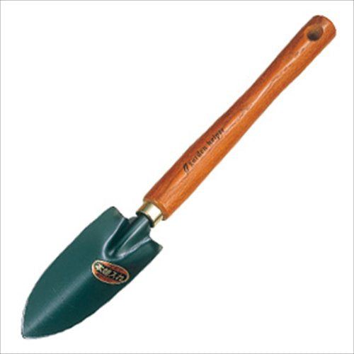 [New] Gardenhelper (GARDENHELPER) Green-baked long-pattern transplanted trowel with fine scale BL-20