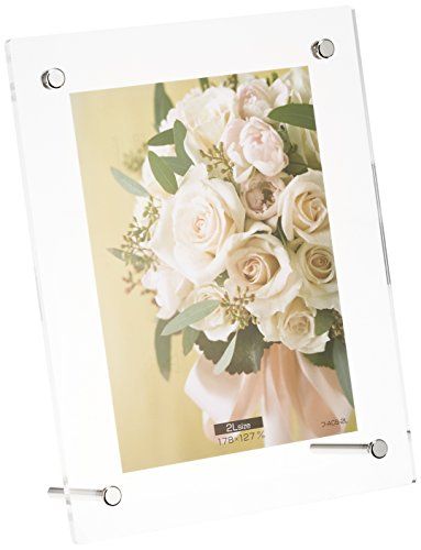 [New] NAKABAYASHI Acrylic Picture Frame Stand Type 2L Formulation F-ACS-2L