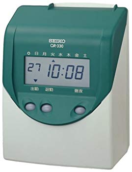 【中古】(未使用･未開封品)　セイコープレシジョン タイムレコーダー QR-330