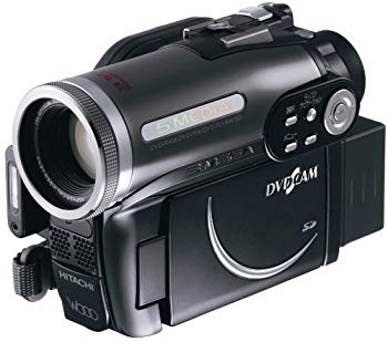 [Used] (Unused / Unopened) HITACHI DVD Video Camera DVD Cam Wooo Crystal Black DZ-GX3300-B